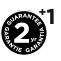 2 Year Guarantee +1