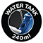240ml water tank 