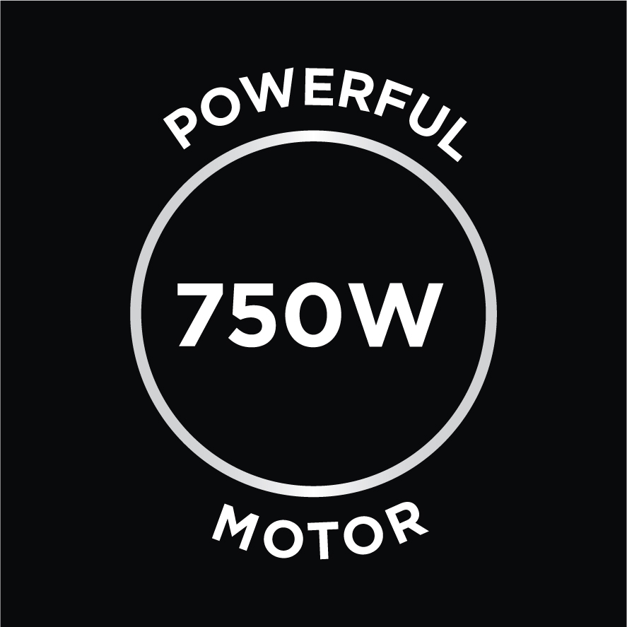 Powerful 750w Motor