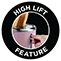 Funzione High Lift per controllare il grado di tostatura