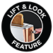 Lift & Look Feature
