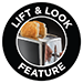 Lift & Look Feature