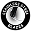 Stainless steel blades
