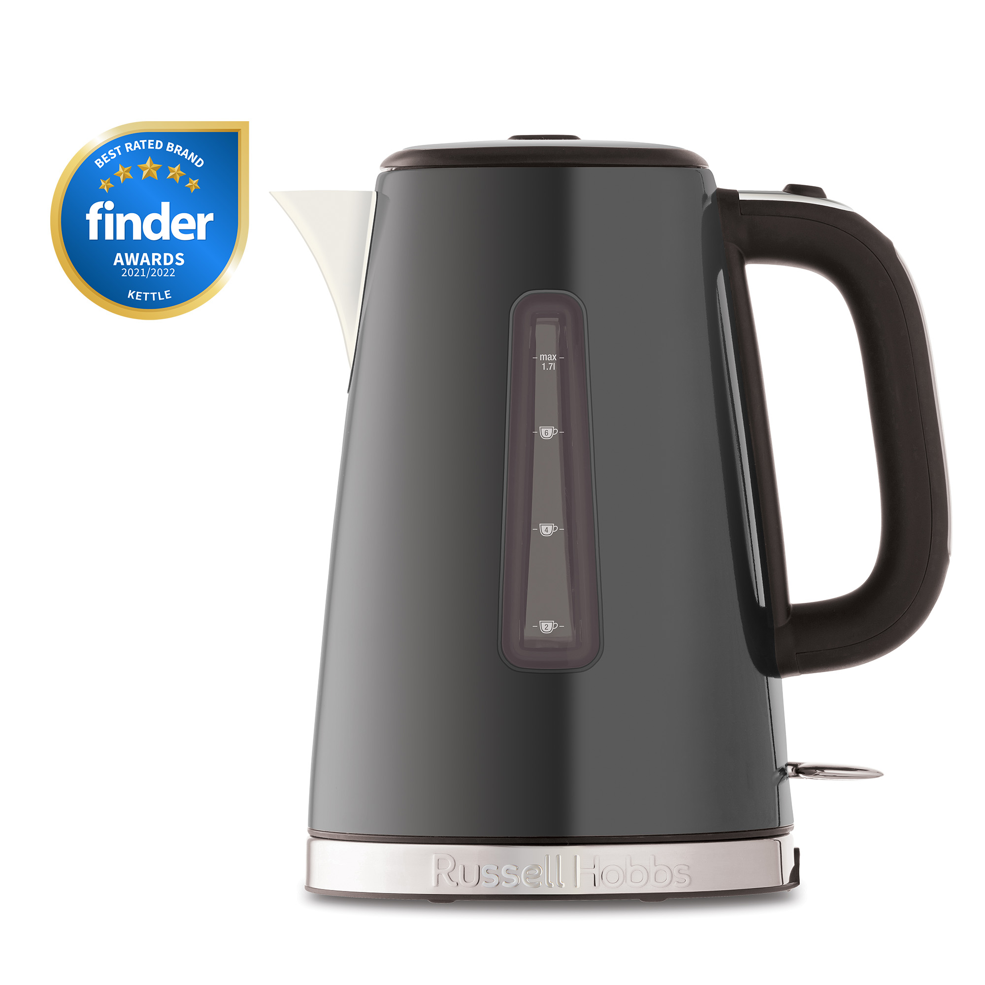 Russell Hobbs Lunar Kettle - Moonlight Grey | Russell Hobbs New Zealand