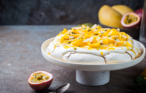 PAVLOVA WITH PASSIONFRUIT CURD Russell Hobbs Australia