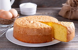 Fluffy Vegan Vanilla Birthday Cake | Queen Fine Foods