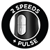 2 Speeds + Pulse