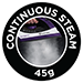 45g continuous steam