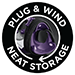 Plug & wind neat storage