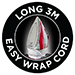 Long 3m Easy Wrap Cord