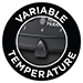 Variable temperature
