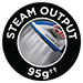 95g Steam Output
