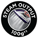 100g Steam Output