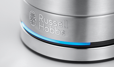  Russell Hobbs 2 en 1 - Tetera eléctrica combinada y hervidor de  agua RH-S0816TM de acero inoxidable de vidrio de 1,7 L : Hogar y Cocina