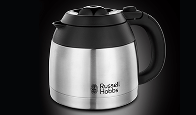 RUSSELL HOBBS Cafetière isotherme et programmable Chester 20670-56 inox pas  cher 