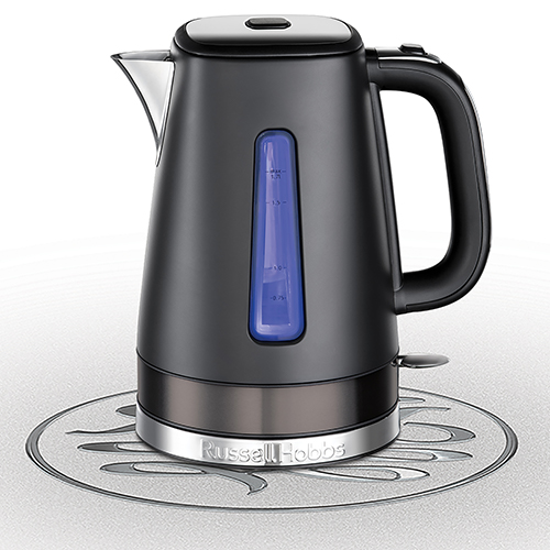 Russell Hobbs RJK500T Stainless Steel 1000W 0.5 L Electric Travel  Kettle(Black)