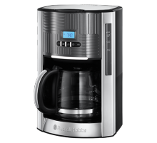 Geo Steel Digitale Glas-Kaffeemaschine
