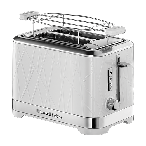 Structure White 2 Slice Toaster